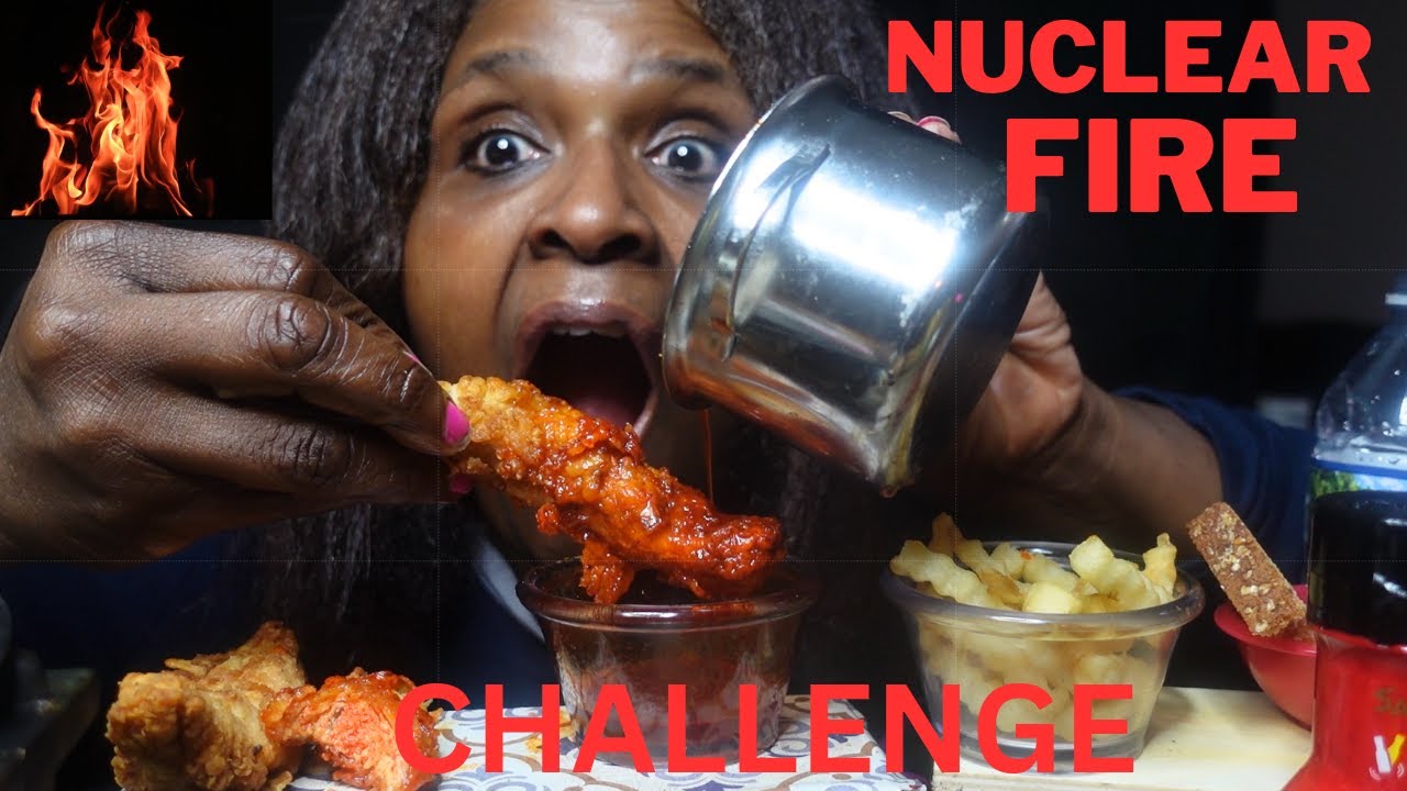 NIKOCADO AVOCADO NUCLEAR FRIED CHICKEN CHALLENGE @Bloveslife