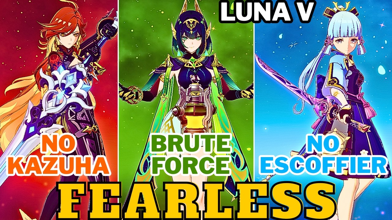 【Stygian Onslaught 6.4/Luna V】 C0 Mavuika x C0 Nefer x C0 Ayaka | Fearless Difficulty 5