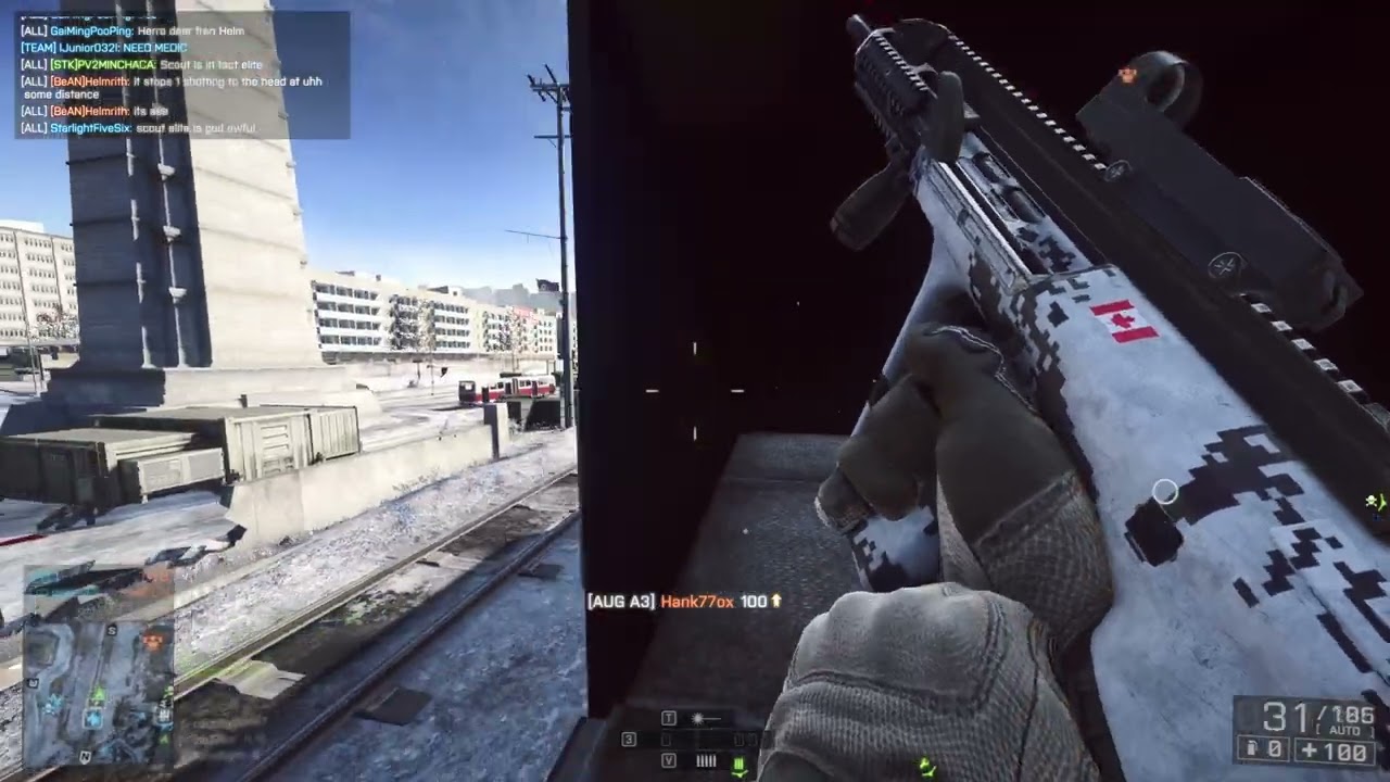 Battlefield 4 TDM Propaganda AUG A3 My Setup !