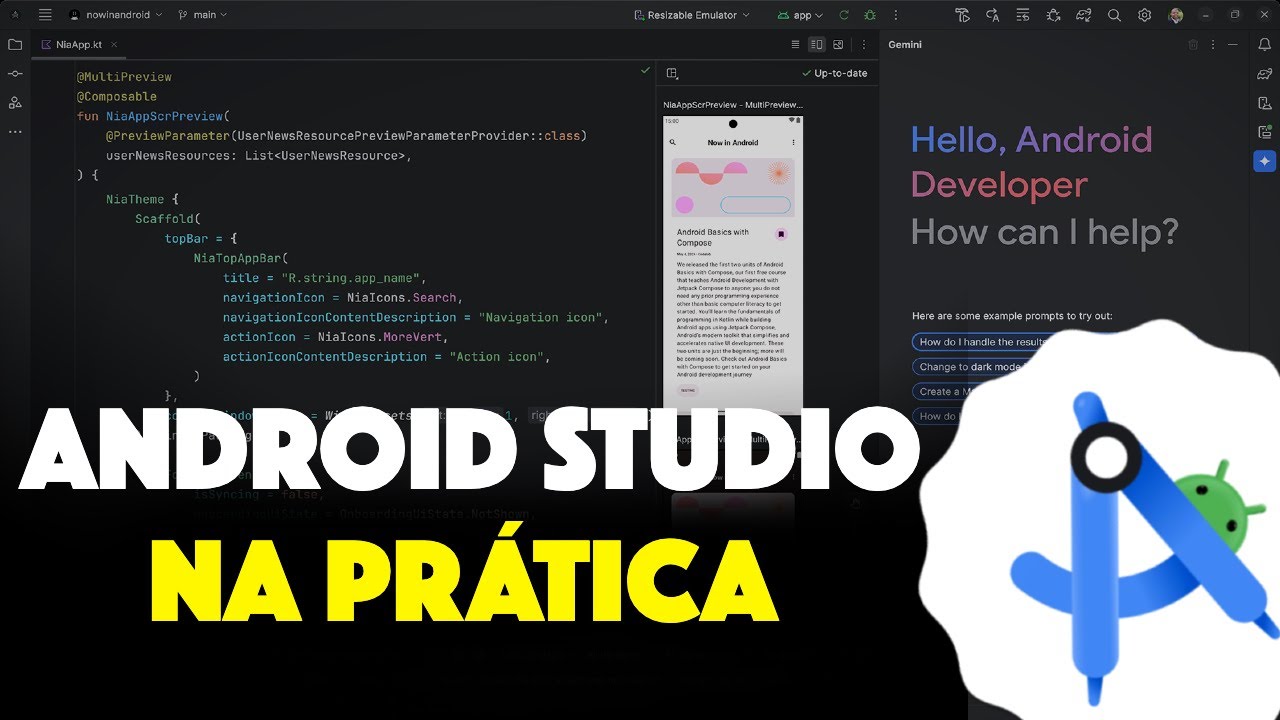 ANDROID STUDIO: COMO USAR AS PRINCIPAIS FERRAMENTAS (para Iniciantes) 📲 [Guia Prático] | 2025