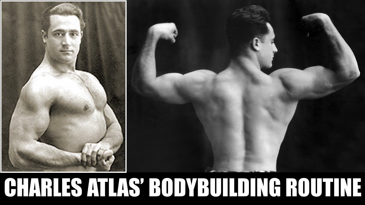 CHARLES ATLAS' BODYBUILDING ROUTINE FINALLY REVEALED! DID HE USE DYNAMIC TENSION?