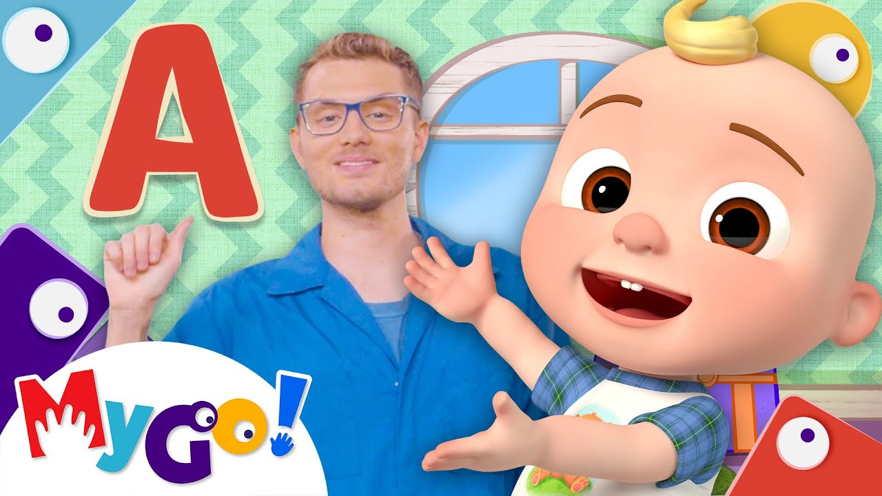 ABC Song + MORE! |  Baby Sign Language with Cocomelon | MyGo! Sign Language |  ASL Numbers |