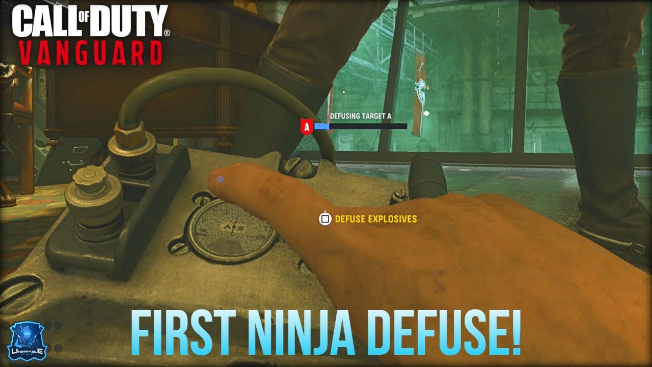 First Ninja Defuse on Vanguard