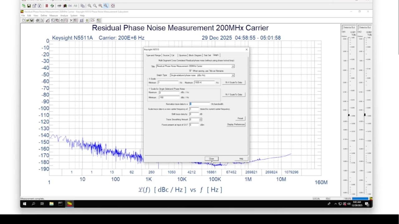 215 N5511A PNTS Residual Phase Noise Setup — Complete Measurement Setup Walkthrough