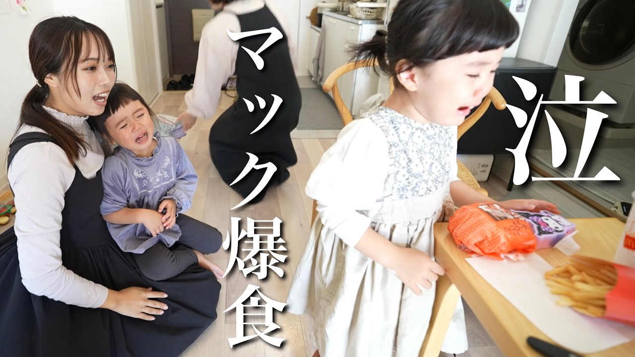 【双子】喧嘩してマック爆食して号泣する日