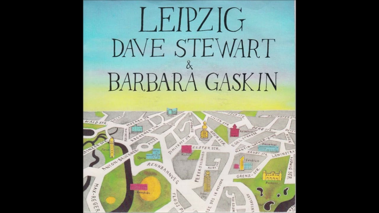 42/365  DAVE STEWART & BARBARA GASKIN - LEIPZIG (Thomas Dolby song) (1983)