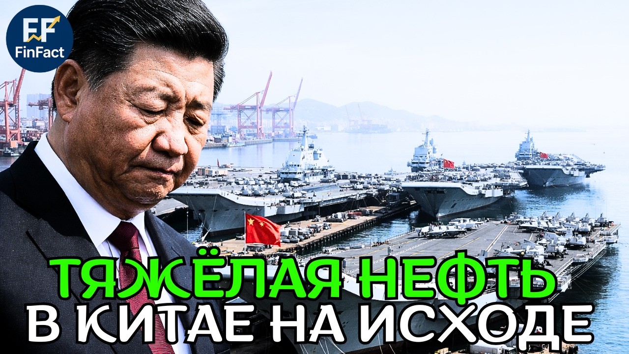 Три месяца до нуля: шаги Трампа лишают Китай топлива для авианосцев!