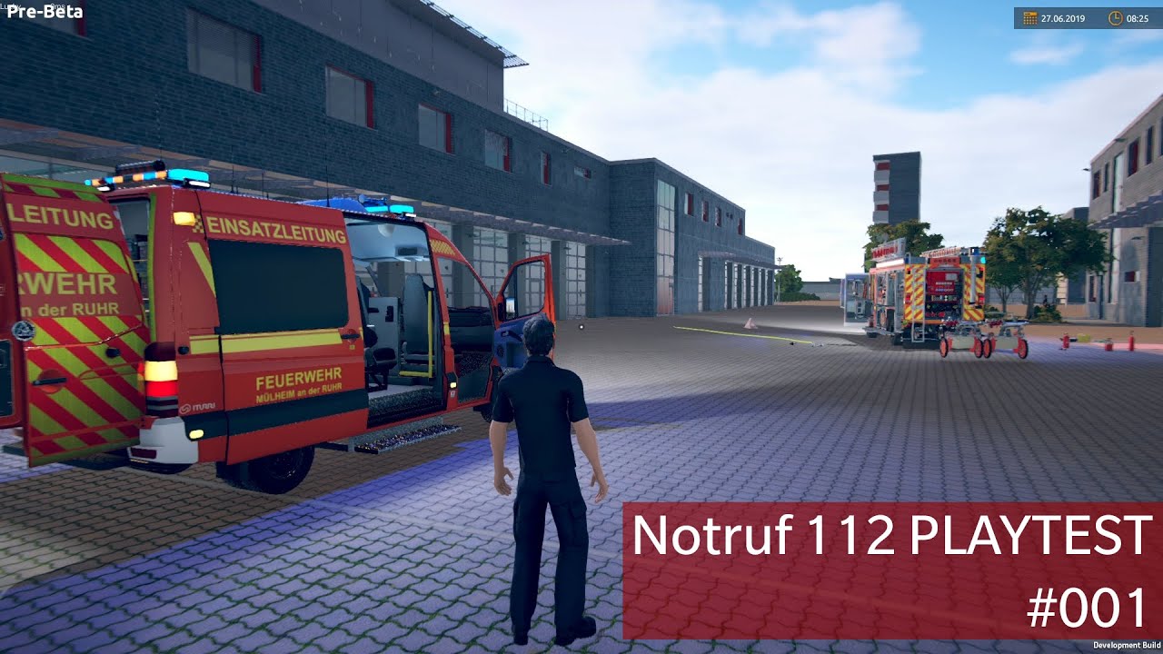 Notruf 112 PLAYTEST 👨‍🚒 #001 - Fahrzeug- und Gerätekunde
