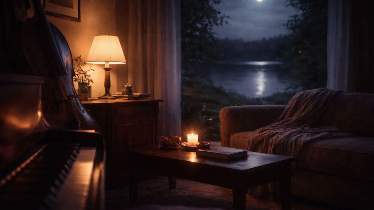 Introspective Cello & Piano Music – Calm Night Instrumental for Quiet Reflection