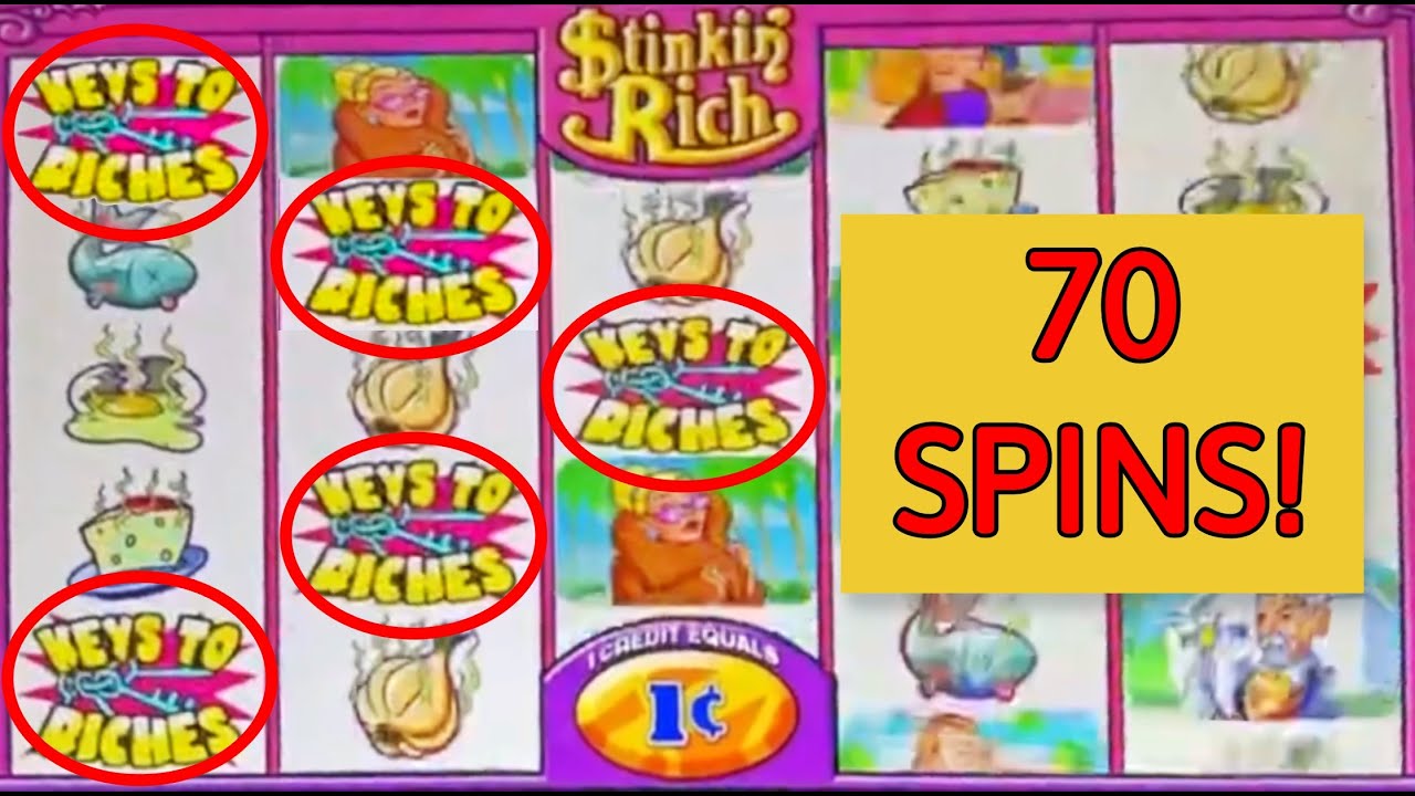 70 SPINS ON STINKIN RICH! SUPER RARE!