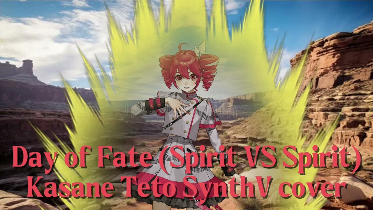 Day of Fate (Spirit vs Spirit) From DBZ [TFS Version] Covered by Kasane Teto SynthV