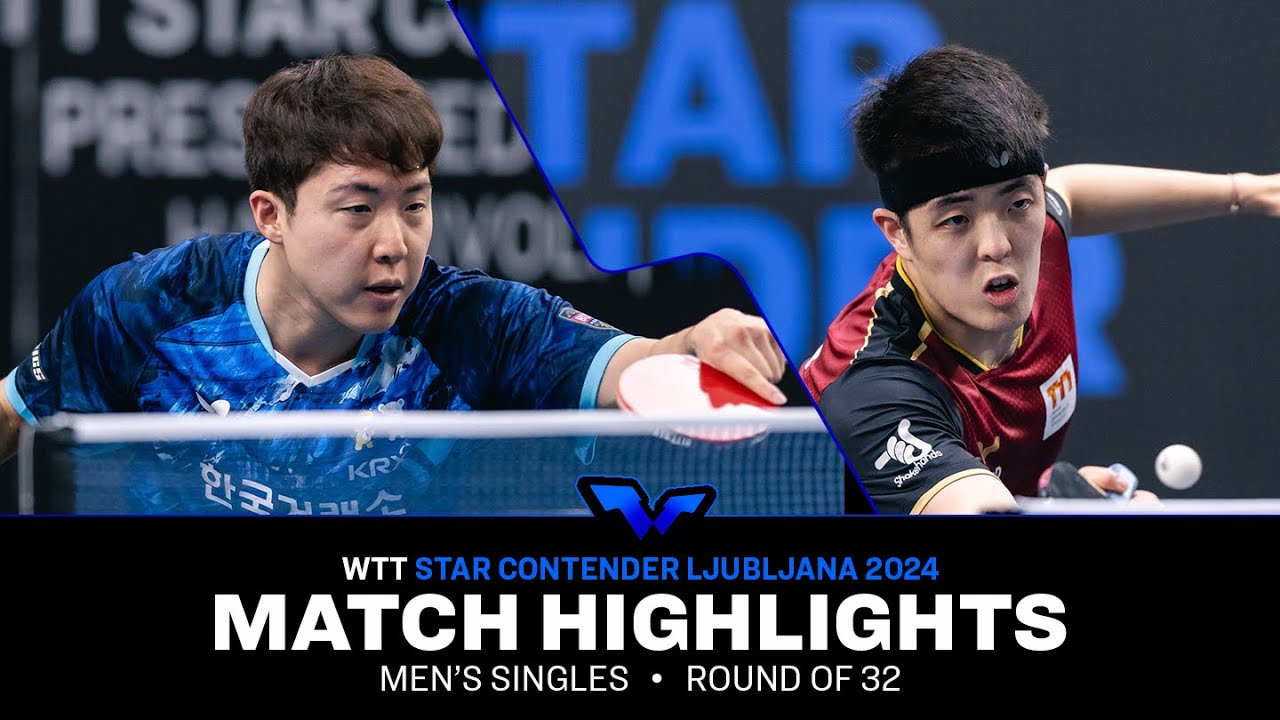 Lim Jonghoon vs Dang Qiu | MS R32 | WTT Star Contender Ljubljana 2024