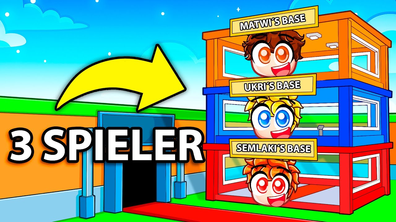 Wir haben unsere EIGENE 3 YOUTUBER BASE!