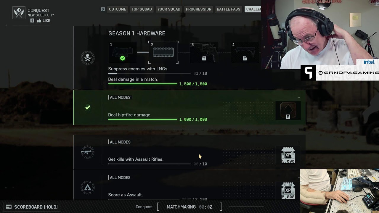 Gramps is on a melon‑poppin’ rampage in Delta Force