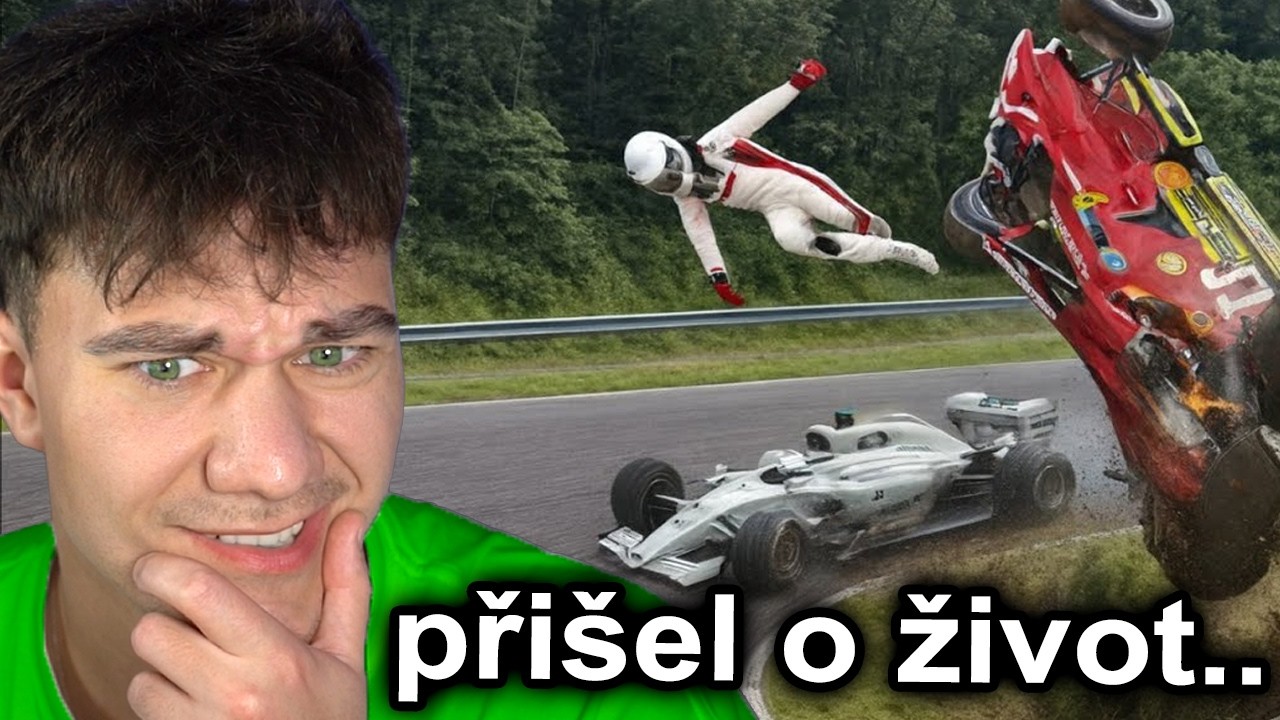 NEJBRUTÁLNĚJŠÍ HAVÁRIE V HISTORII F1..