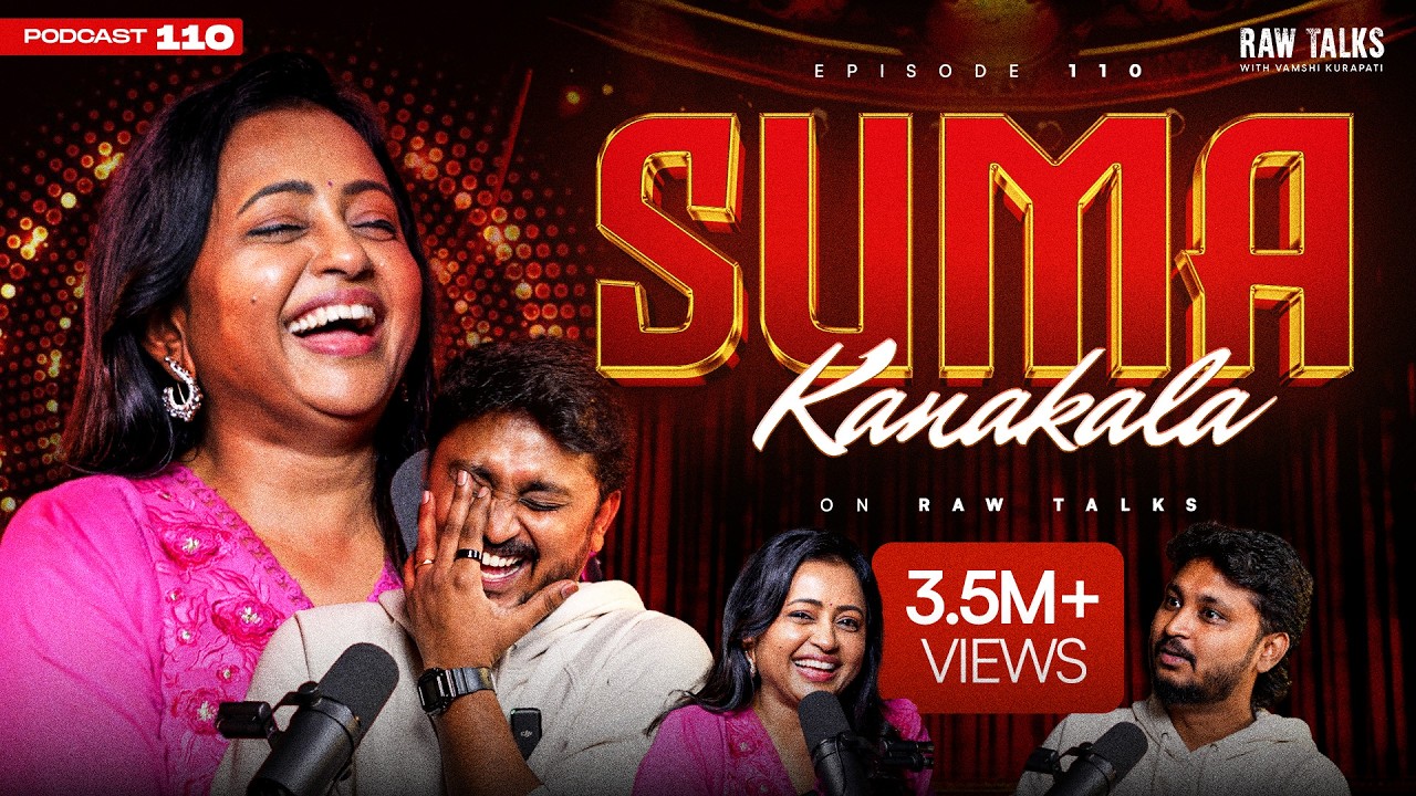 😜😂😍 MAD FUNNNN!! FT. SUMA AKKAAA!! | RAW TALKS WITH VK| TELUGU PODCAST!!