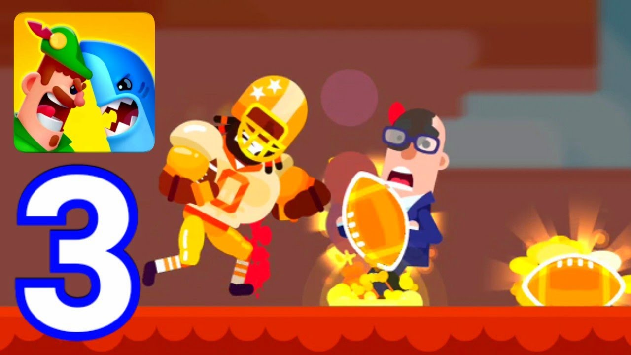 Ultimate Bowmasters-(Gameplay 3)-Ganando Con MAD MIKE