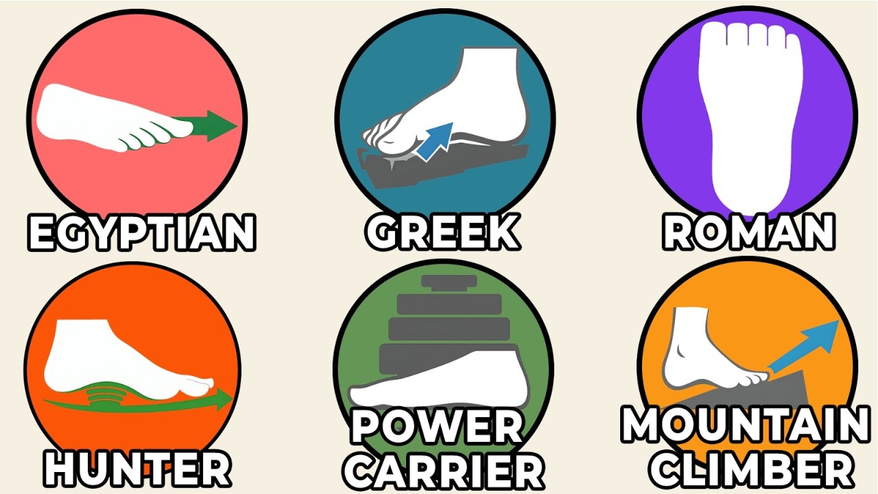 Every Hidden Evolutionary Advantage of Your Foot Shape Explained