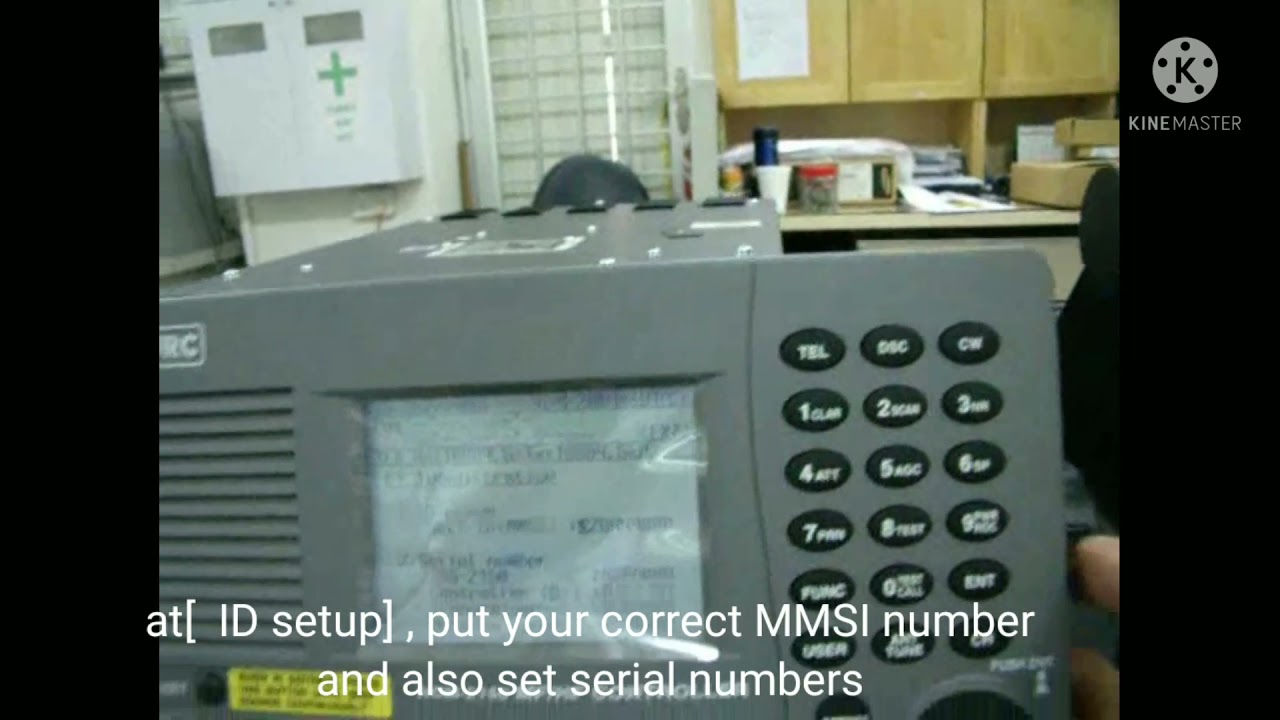 JRC JSS 2150 MF HF TRANSCEIVER,  PART (1) How to Reprogram MMSI number.