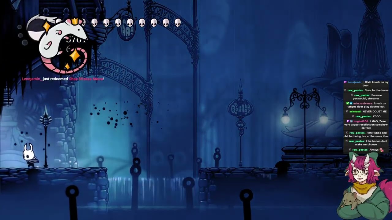 I was gonna be dramatic about AO3 being down but it's not so just go my scarab [Hollow Knight]