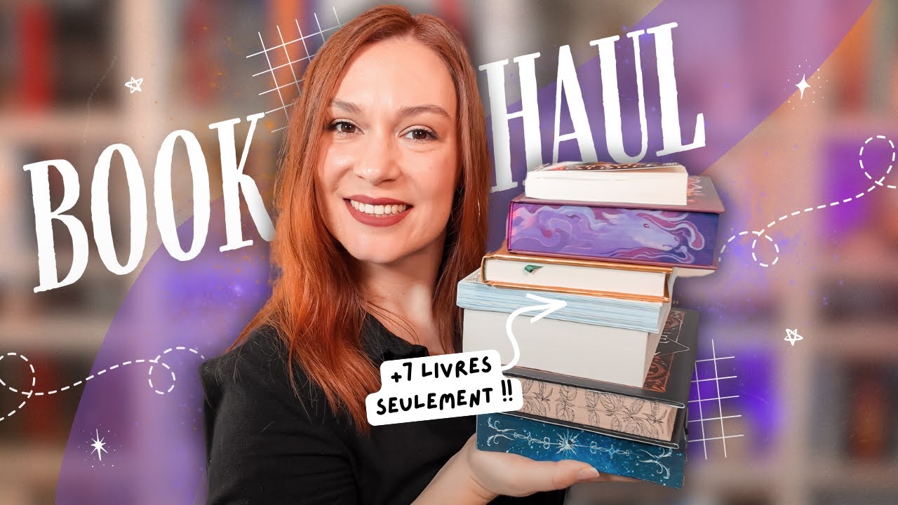 Un BOOKHAUL raisonnable ? Je m’étonne moi-même 😅📚
