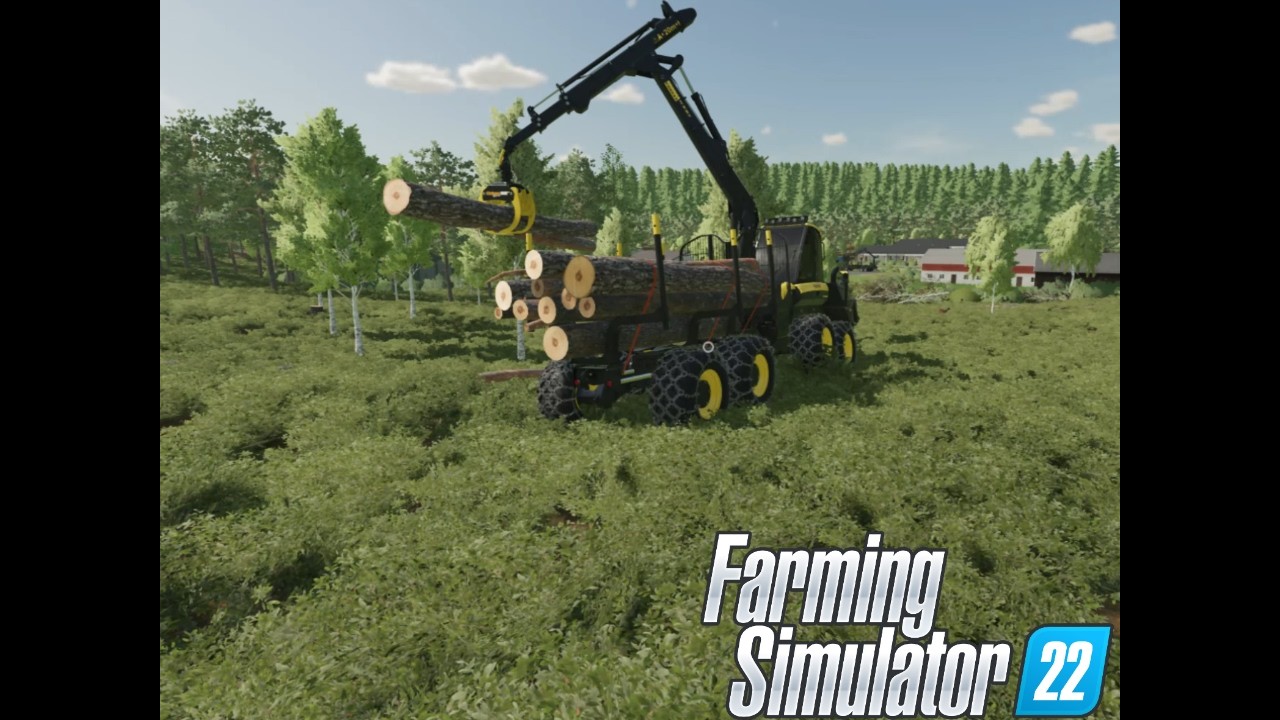 Kör lite virke i fs22