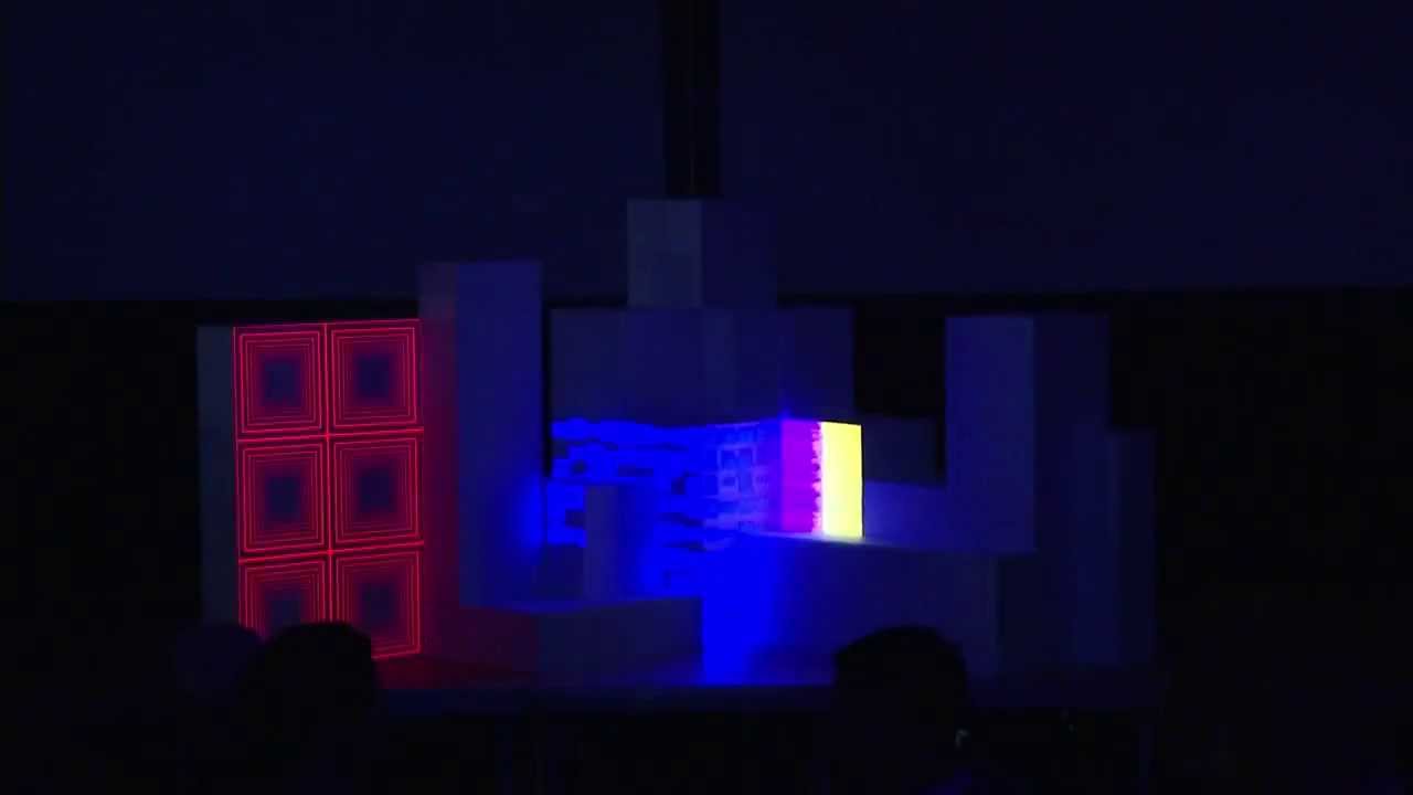 3D mapping - 13 cubes precise on beat