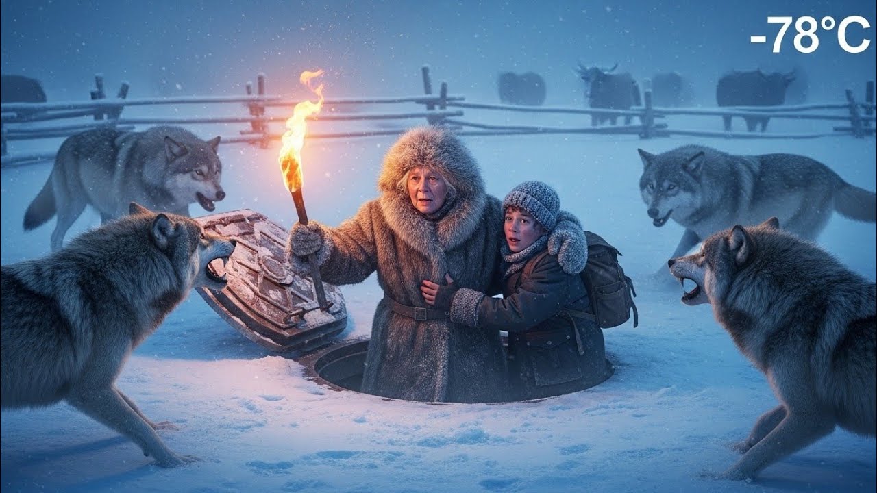 Buried Underground at -78°C | Wolves Surrounded Them