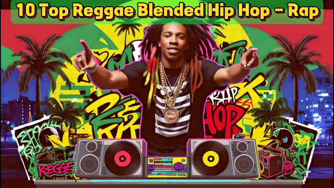 10 Top Reggae Blended Hip Hop - Rap : Chill and Groove Vibes