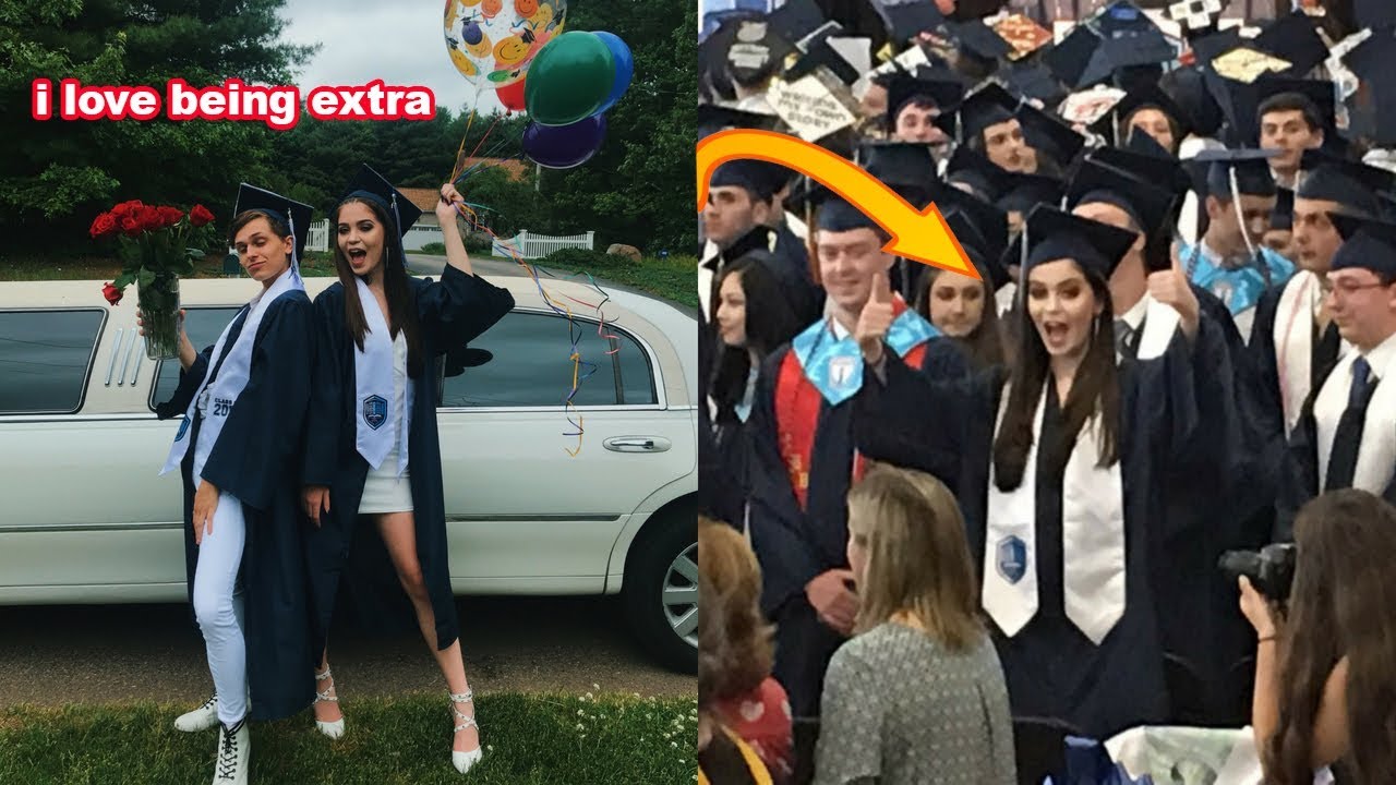 I SHOWED UP TO MY HIGH SCHOOL GRADUATION IN A LIMO (IDK WHY TBH)