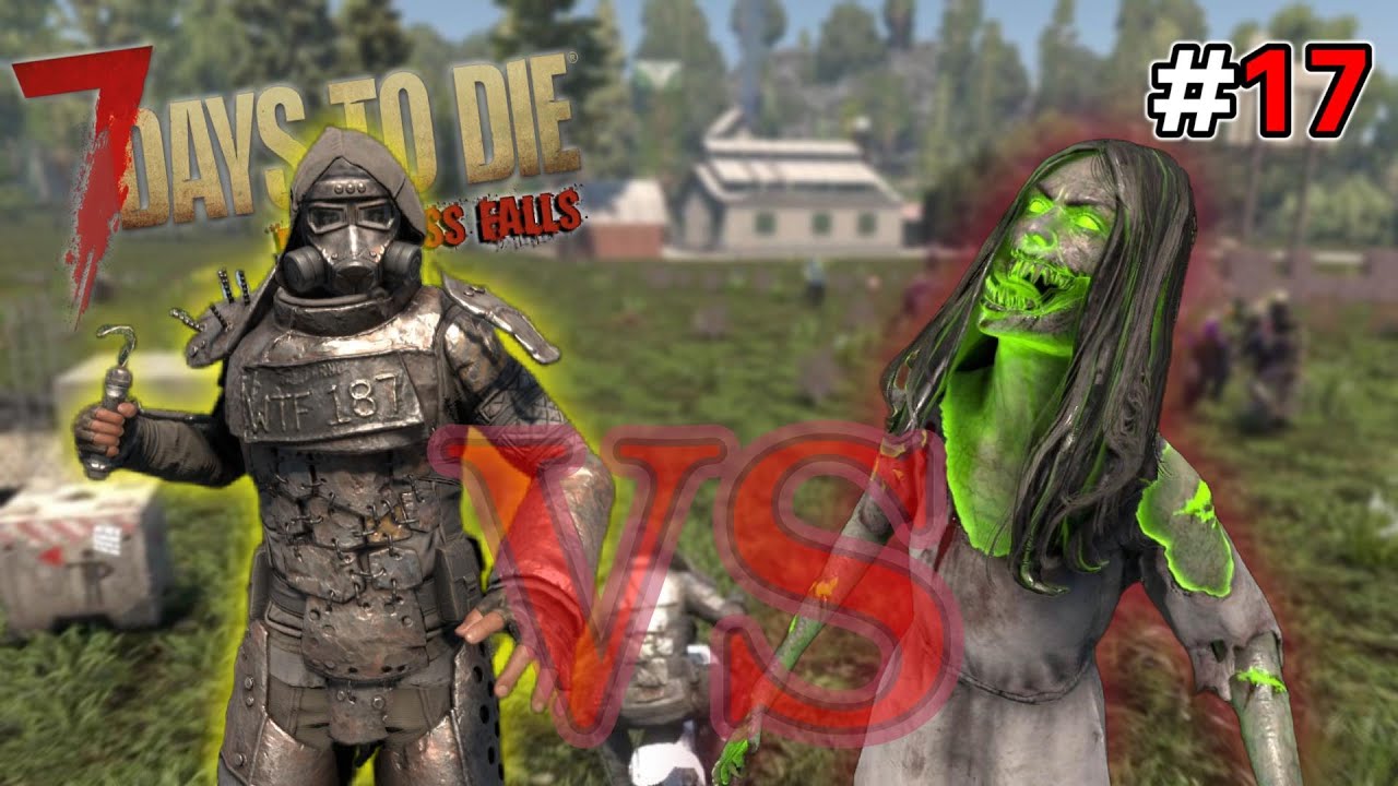 【7DTD DARKNESS FALLS・超狂気】#17 レベルを上げろ！貞子迎撃で大量の経験値を入手せよ！！【7Days to Die Season8 V1.4】