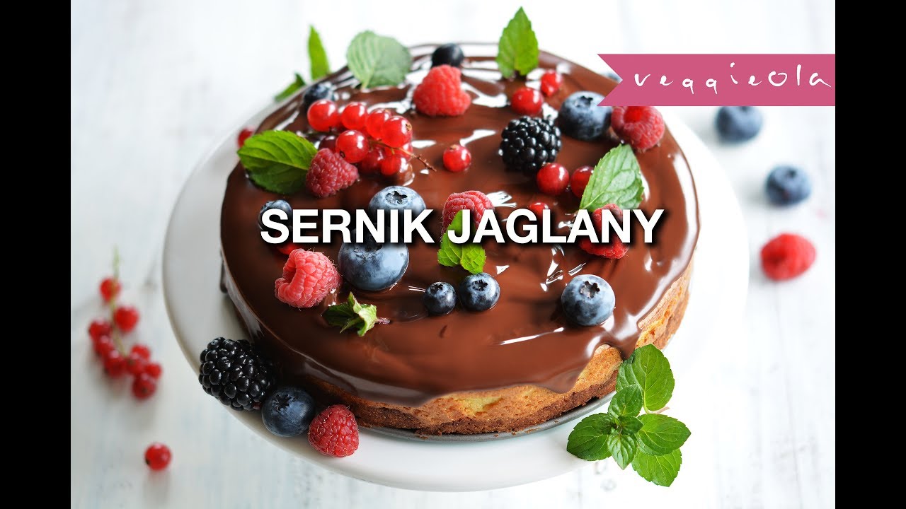 Wegański sernik jaglany