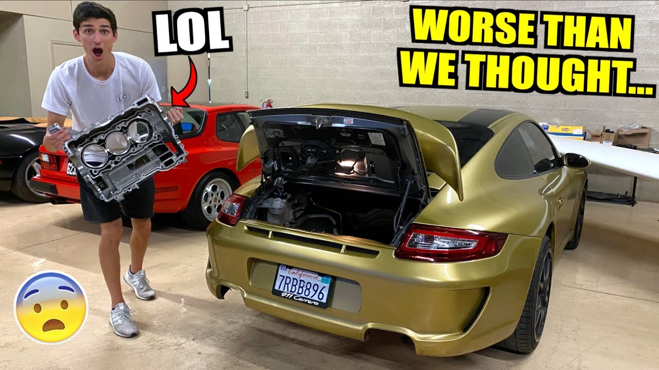 What Blew Up Our 911 Motor? (V8 Swapping a Porsche Carrera Part 4)