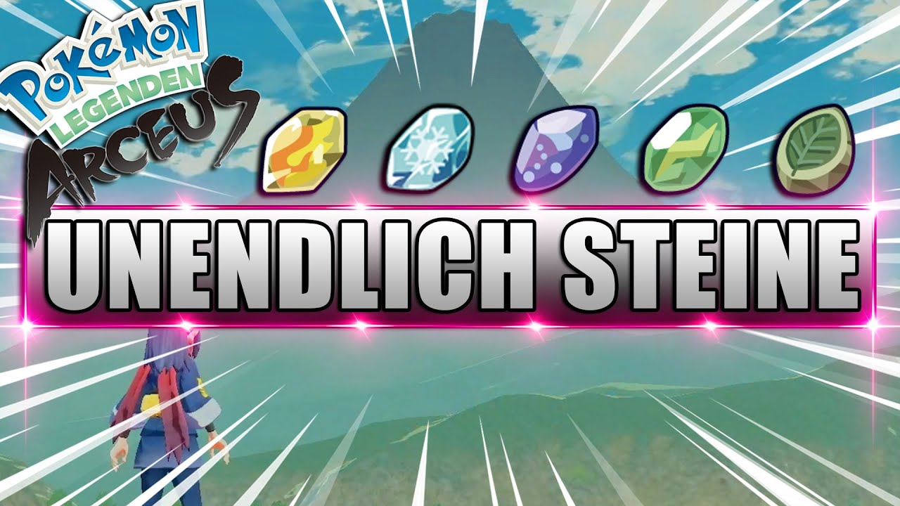 Pokemon entwickeln in Legenden Arceus! So bekommst du unendlich Steine in Pokemon Legenden Arceus