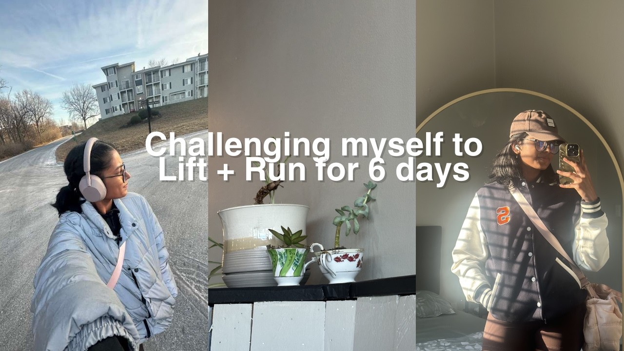 Challenging myself to LIFT + RUN for 6 days