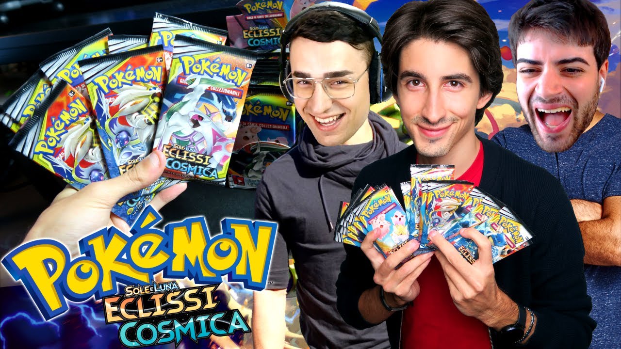 La CARTA più RARA del set? PACK OPENING TRIPLO! 😁 w/ Tuberanza e Blaziken68 Pokemon Eclissi Cosmica