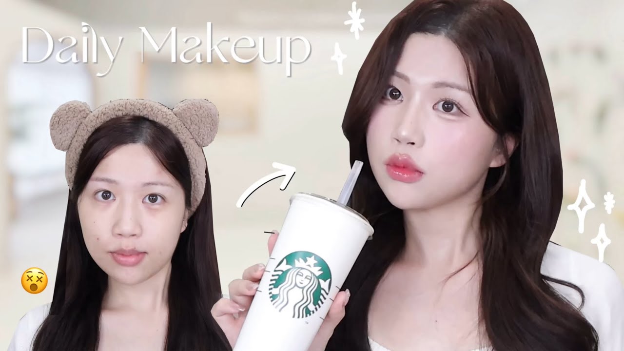 韓國人的妝都是這麼畫的⁉️韓系透明感女神妝教學｜安知恩
