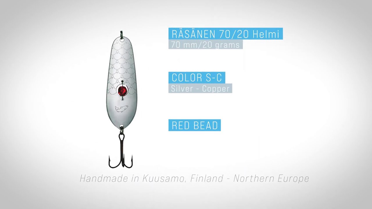 KUUSAMON RÄSÄNEN - Seiskan pyytävän uinnin salaisuus – An all-around lure for underwater predators