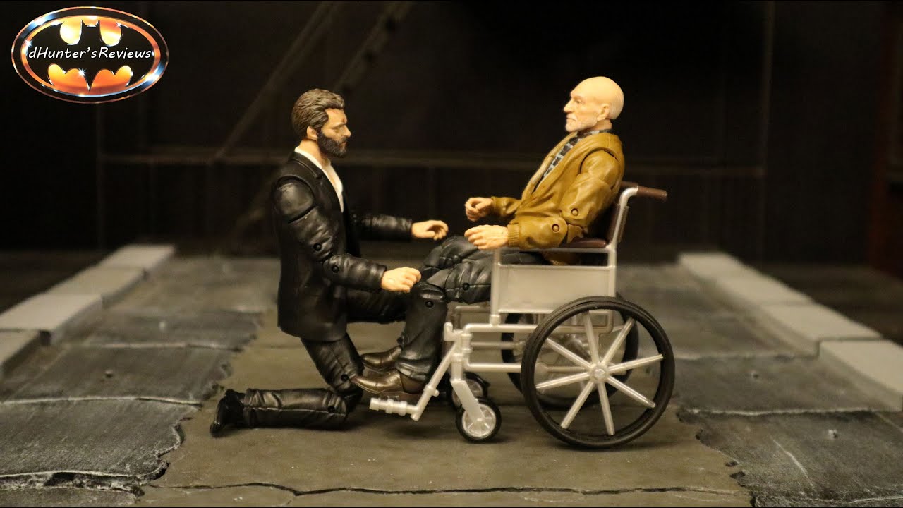 Hasbro Marvel Legends Movie Logan & Charles Xavier 2 Pack SDCC Exclusive Action Figure Review