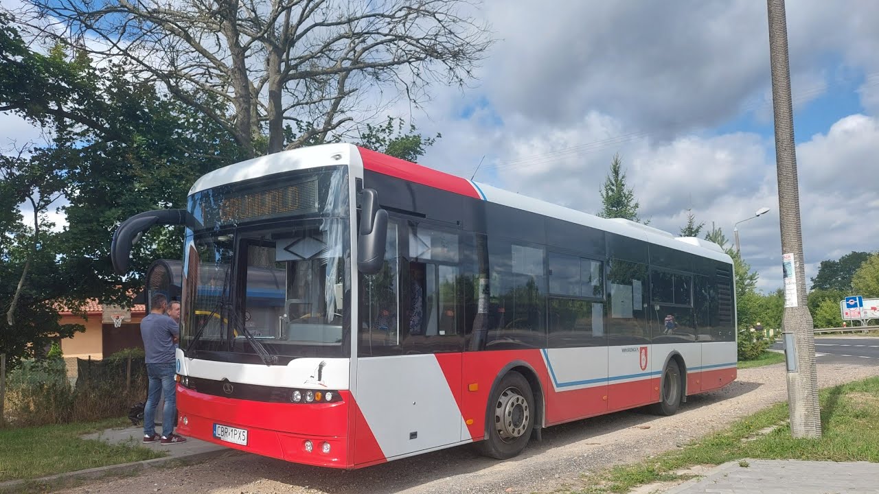 PGK Brodnica - Linia: 1 - Kierunek: Michałowo - Autosan Sancity M10LF #CBR 1PX5