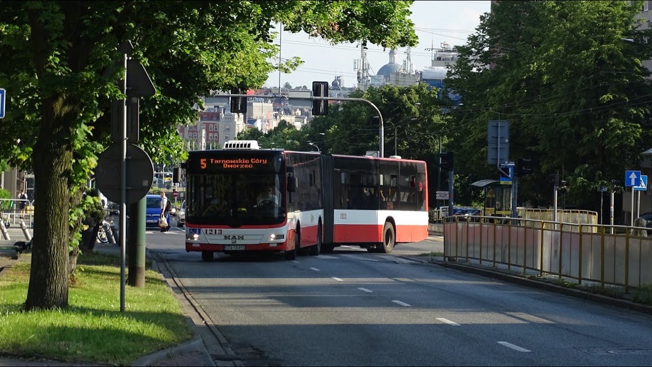 MAN NG323 Lion's City G #1213, PKM Świerklaniec (Przejazd, 5) 🎶Most🎶