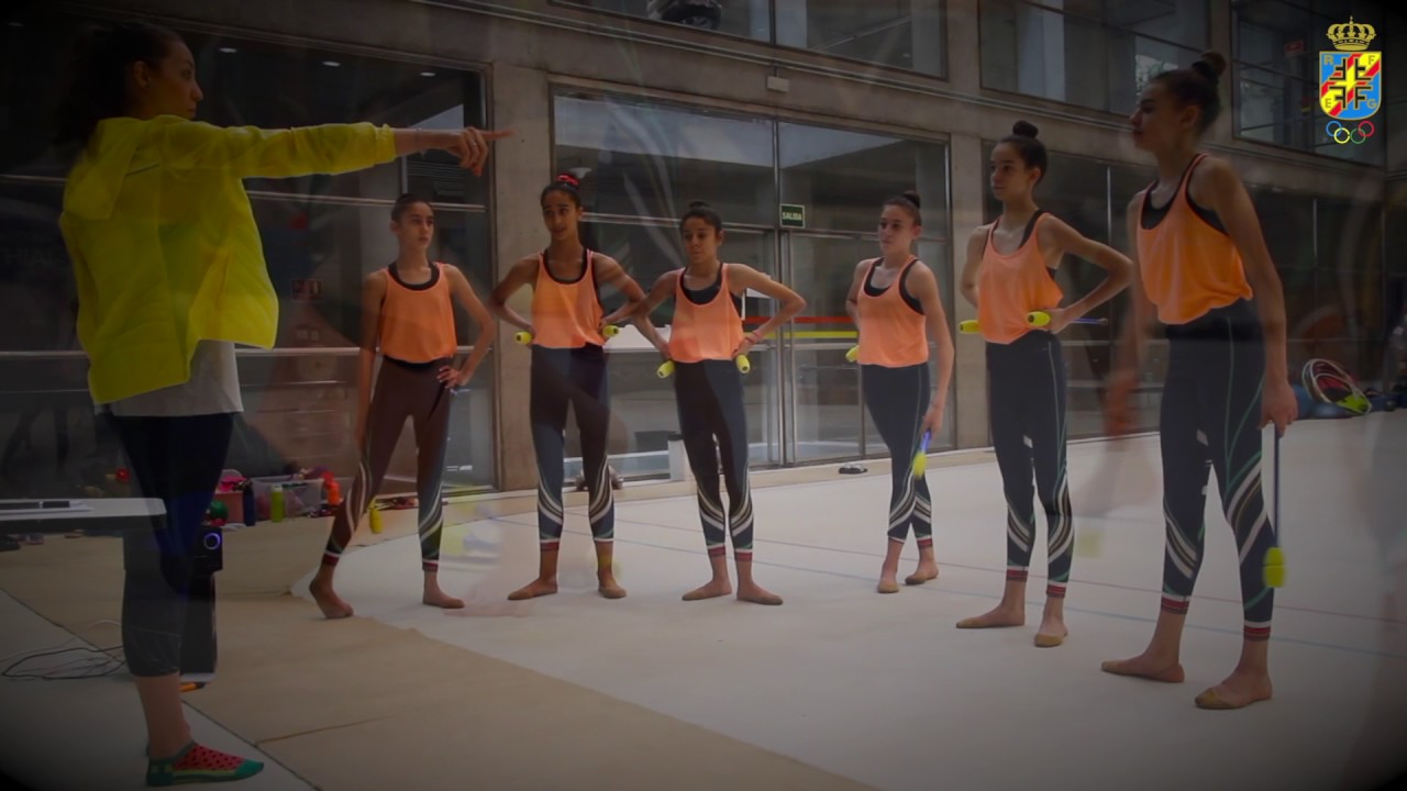 Último entrenamiento del conjunto júnior antes del ECh Budapest 2017