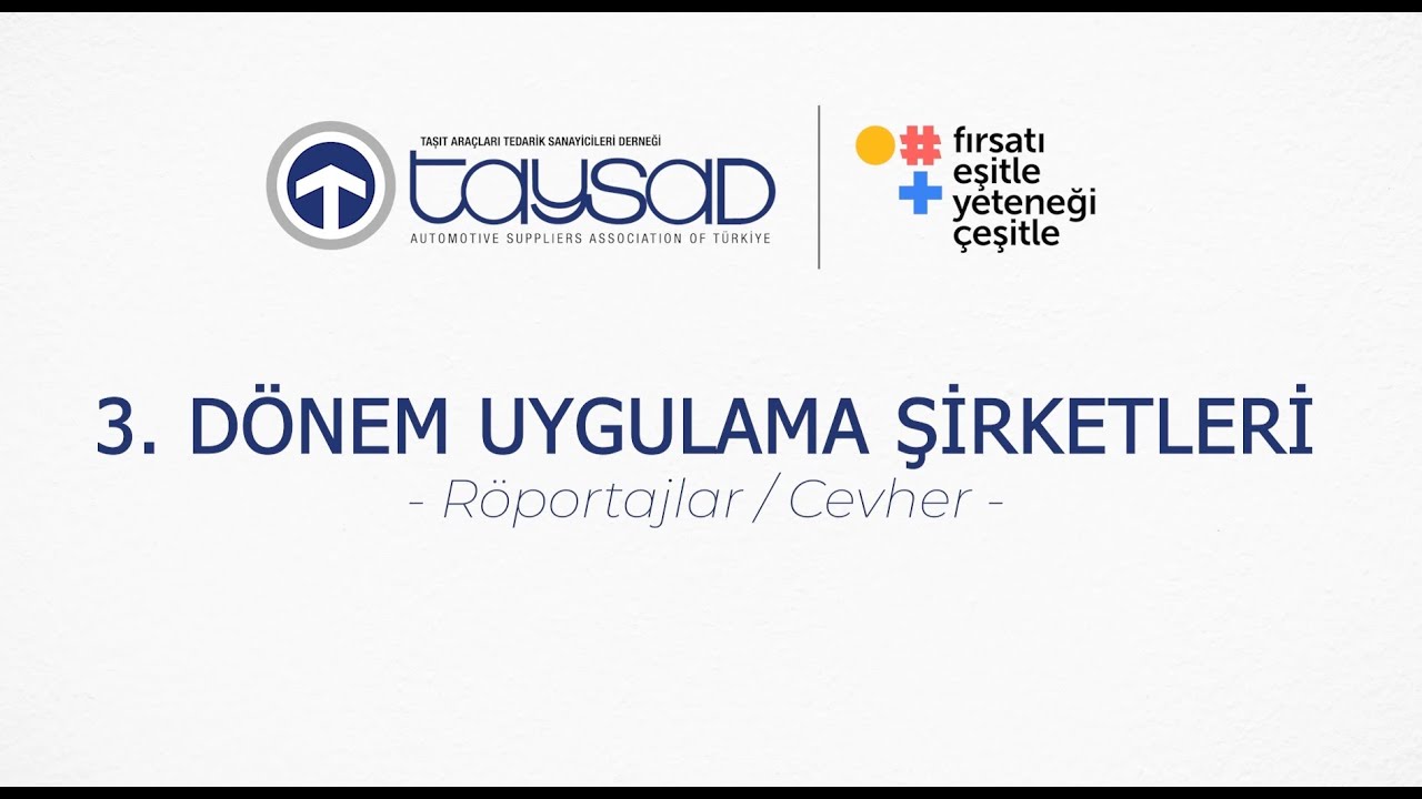 FEY&Ccedil; 3. D&ouml;nem Uygulama Şirketleri - Cevher
