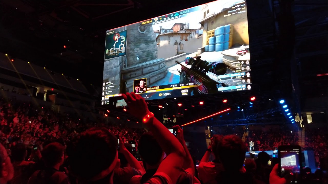 Boston Major Cloud-9 vs. FaZe - Crowd Reaction