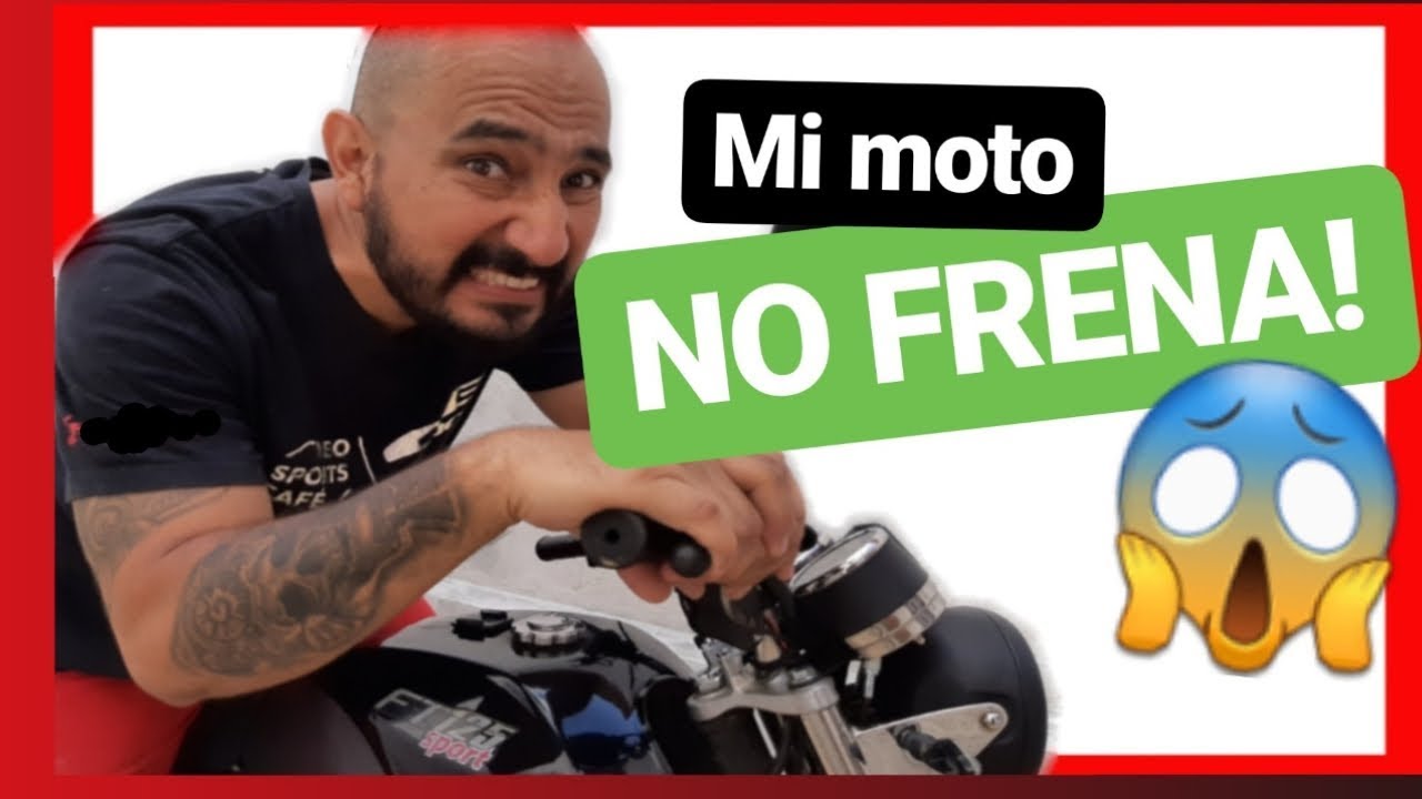 🚨 Por que mi MOTO NO frena??? despues de una 