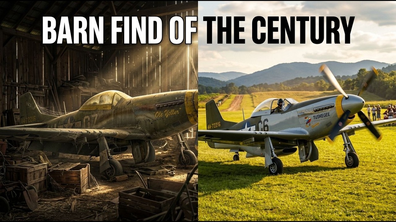 I Restored an Abandoned P-51 Mustang Discovered in an Appalachian Barn (ASMR)