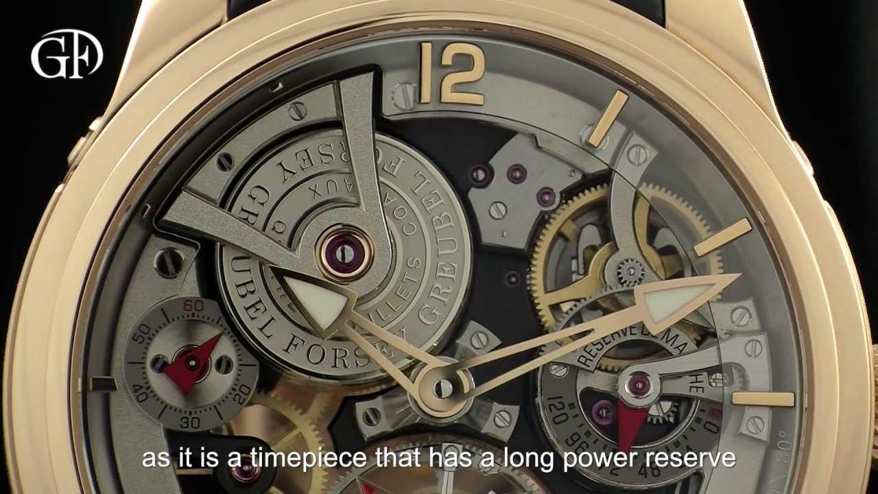 World's most precise certified mechanical wristwatch: Greubel Forsey Double Tourbillon Technique