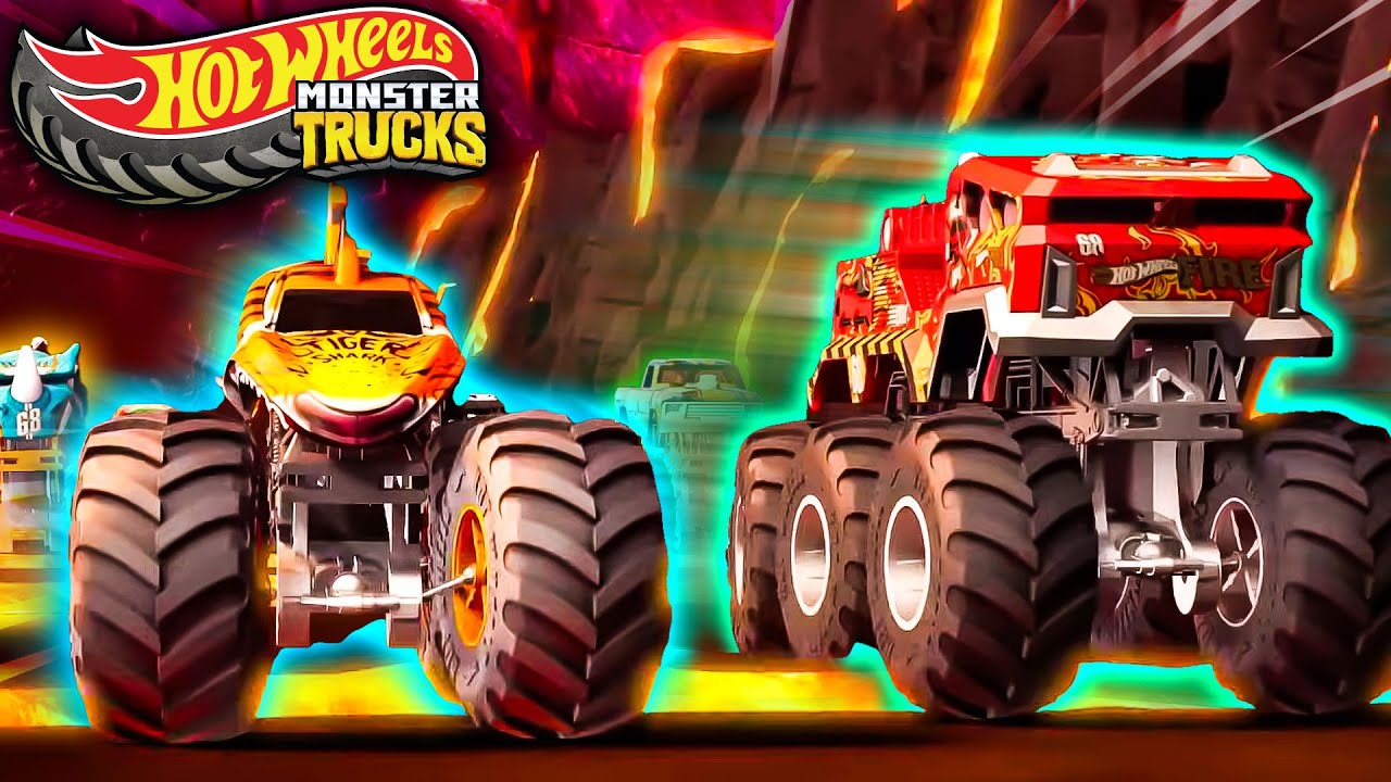 Hot Wheels Monster Truck Having the Time of Their Life at Camp Crush! 2 HRS