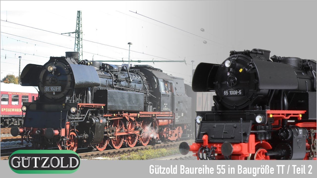 Produktvorstellung Gützold Baureihe 65 in TT - Teil 2