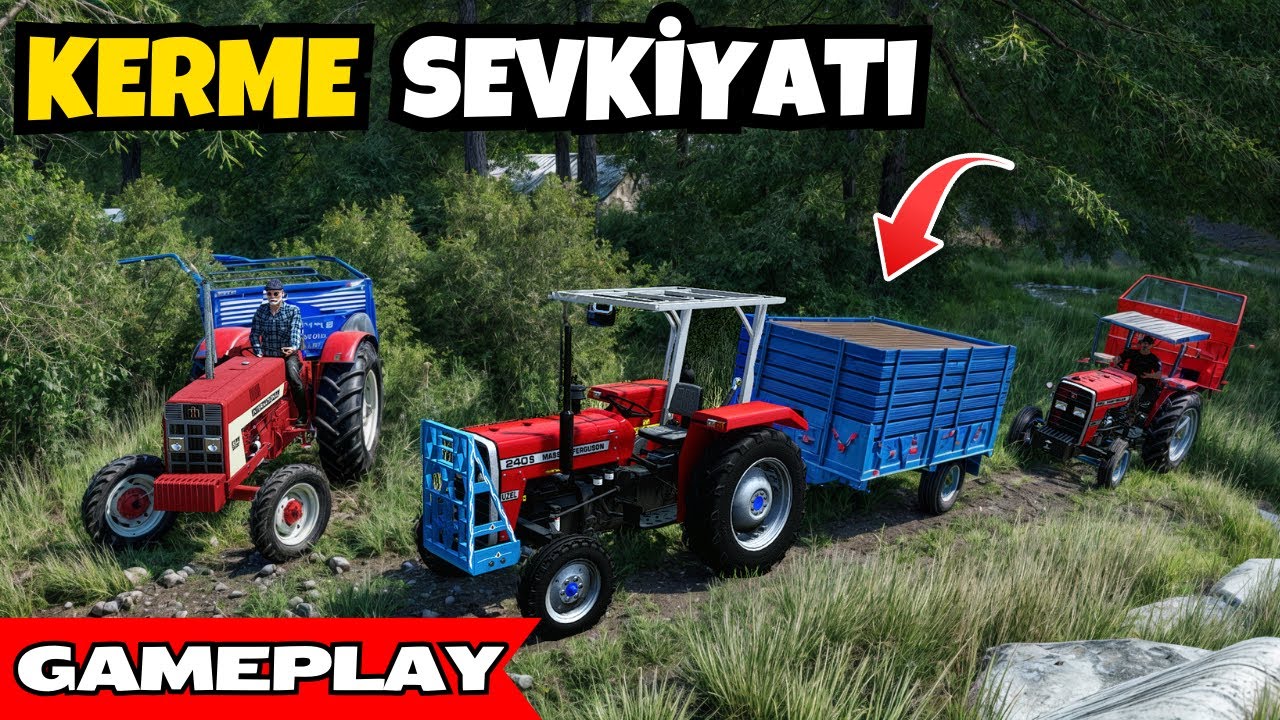 BU YOL GERÇEK SÖFÖR İŞİ, IRMAĞA UÇAN ENTER, DEVRİLEN 204S | FARMİNG SİMULATOR 22 TÜRKÇE GAMEPLAY